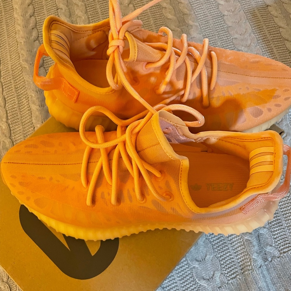 Yeezy 350 Orange Sneakers